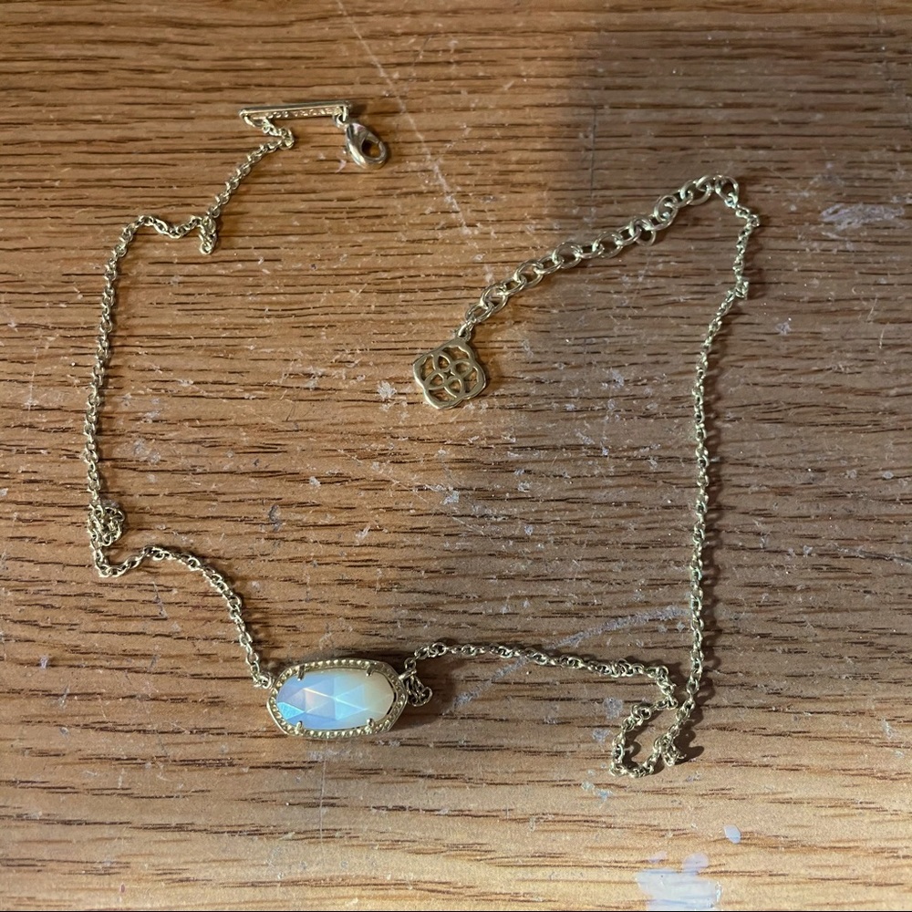 KENDRA SCOTT June birthstone necklace pearl